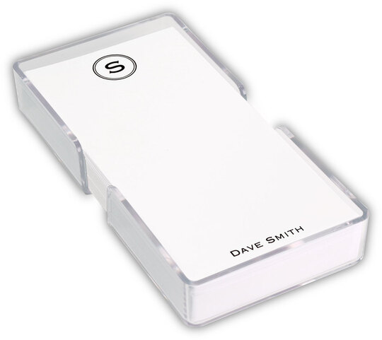 Crest Mini List with Acrylic Holder